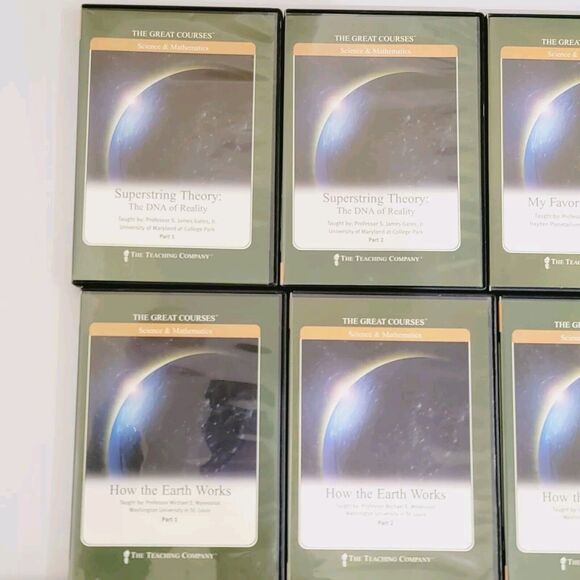 The Great Courses DVDs Science & Math DVD The Teaching Company Large Lot Of 13 - Picture 3 of 14